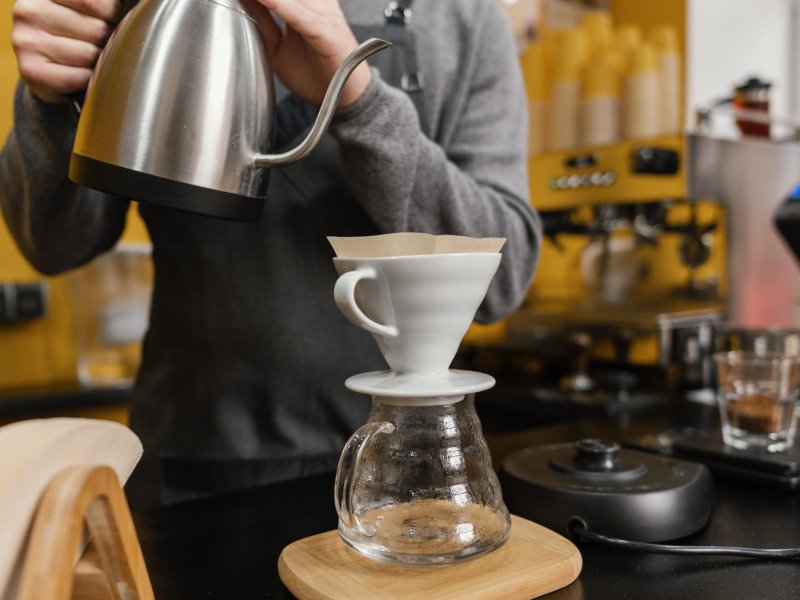 Café: La importancia del agua filtrada durante la preparación